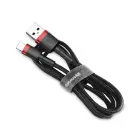 Baseus Cafule data transfer and charging cable | USB-A to Lightning | 12W | 1m | black Photo