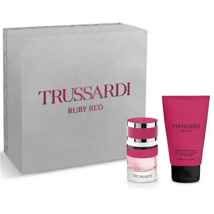 Trussardi Ruby Red Eau De Parfum спрей 60мл, набор из 2 предметов