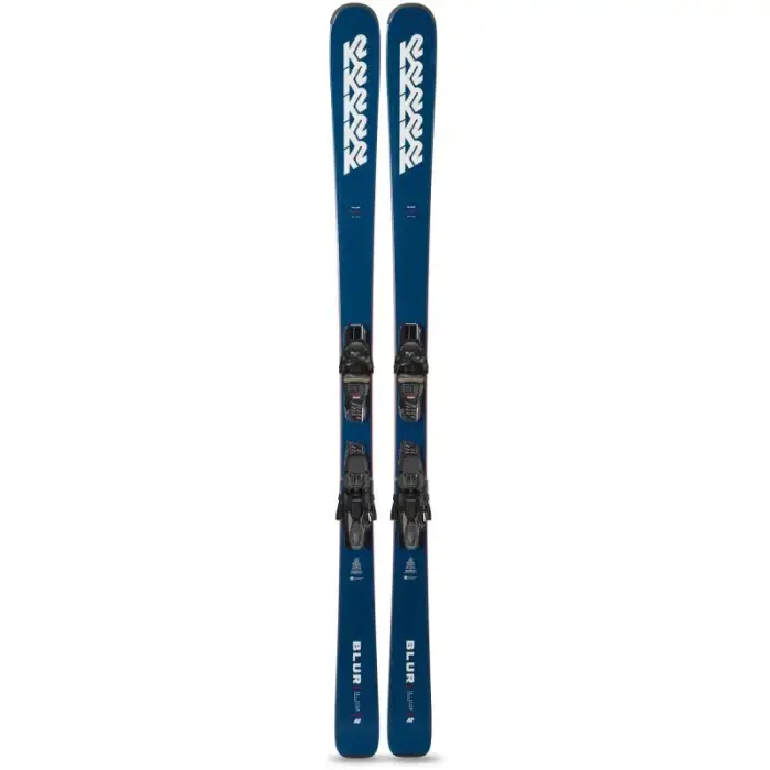 K2 BLUR 79 Men's Skis – M3 11 TCx Light Quikclik Black – Anthracite SET - Rozmiar: 163
