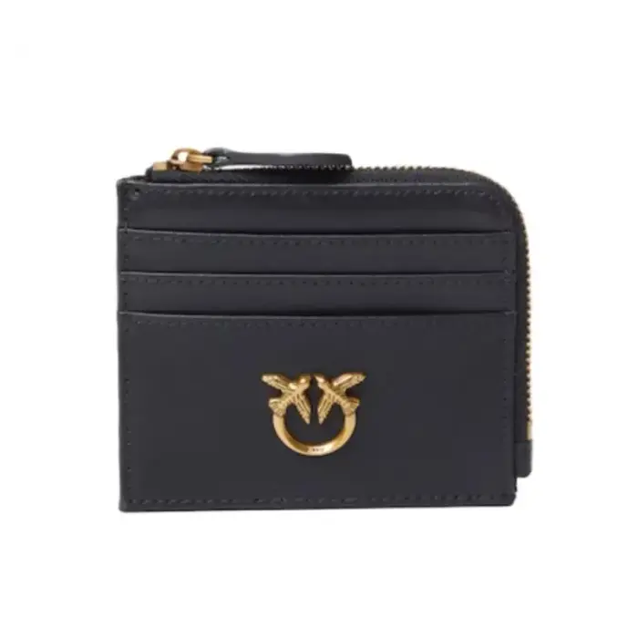Pinko Holder Nappa Chevron Credit Card Case 100879A0GK - Grupa rozmiaru uniwersalnego: uniw