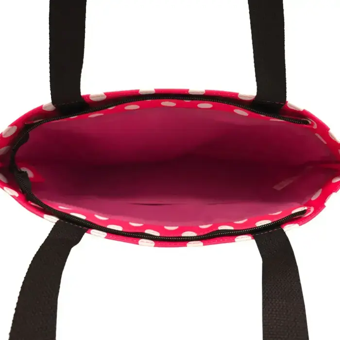 Shopping bag Wonder wzór 2 pink polka-dot Foto 4
