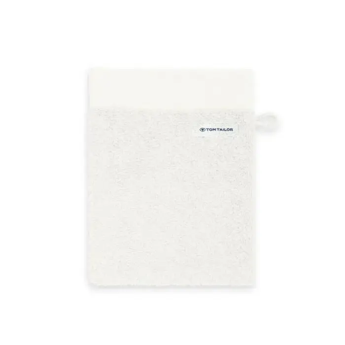 Tom Tailor Cotton Terry Bath Mitt - Cream
