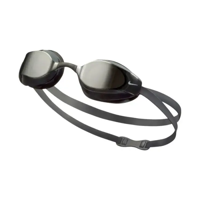 Nike Vapor Mirrored Goggle Swimming Goggles, Black NESSA176-040 OS