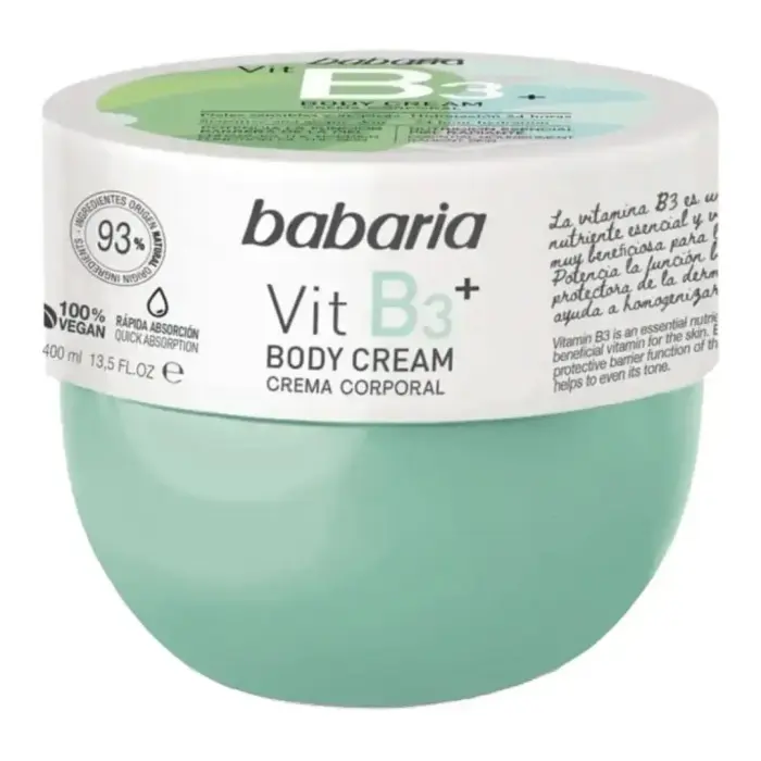 Babaria Vitamin B3 Kūno kremas 400ml