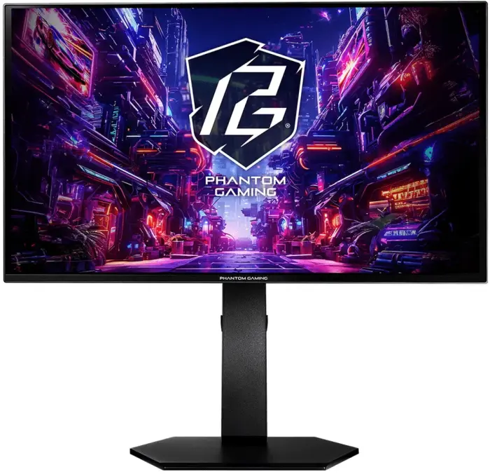 PG by Asrock PGO27QSA OLED Monitor, 27", 2560x1440, 240Hz, 2x HDMI, 2x DP, AMD FreeSync, Height-Adjustable