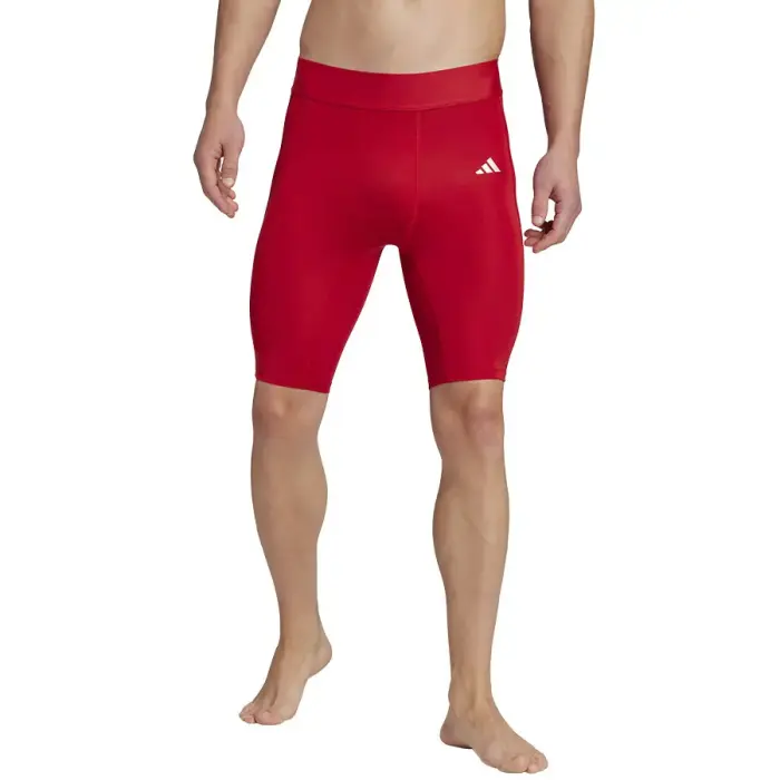 adidas TechFit šorti XL Sarkani Sarkans