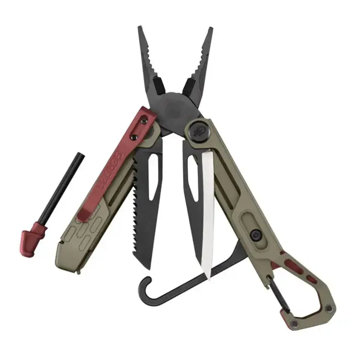 Gerber Stakeout Spark daugiafunkcis įrankis – 10 įrankių – Coyote brūns