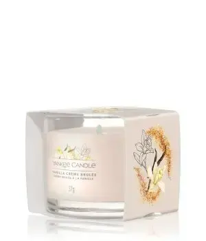 Aromātiskā svece Yankee Candle Mini Vanilla Crème Brûlée, 5,4x4,4 cm