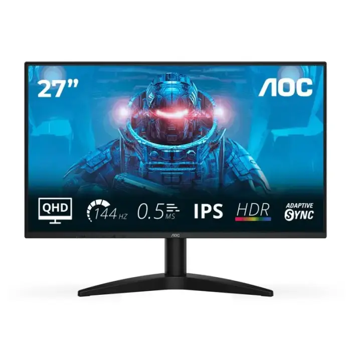 AOC B3 Q27B36X datora monitors 68.6 cm (27") 2560 x 1440 px Quad HD LED melns