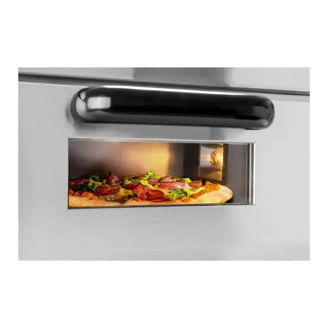 Piec do pizzy 1x40cm jednokomorowy 2000W 230V Timer 120min Royal Catering Foto 7
