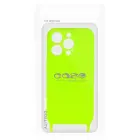 Strap Silicone Case for iPhone 11, lime — Photo 8