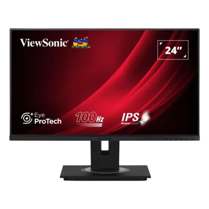 Viewsonic VG Series VG2448a kompiuterio monitorius 61 cm (24") 1920 x 1080 px Full HD LED juodas