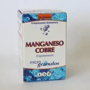 Neo Microgranulos Manganeso Cobre 50 kapsulas
