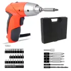 Cordless screwdriver set 45 el bits case — Photo 1