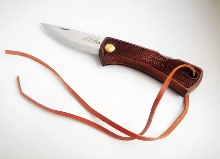 EKA Swede 88, Walnut, Folding Knife Photo