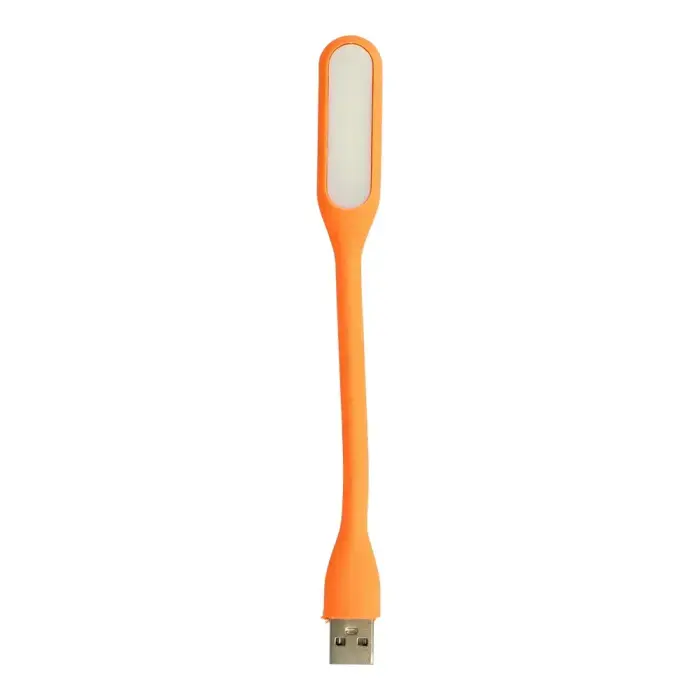 Mini LED Lamp, Silicone, USB, Orange