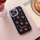 Strawberry ümbris iPhone 11, must — Foto 6