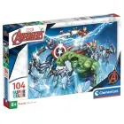 Marvel Avengers puzle 104 gab. — Foto 1