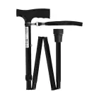 Folding walking stick (black) — Photo 7