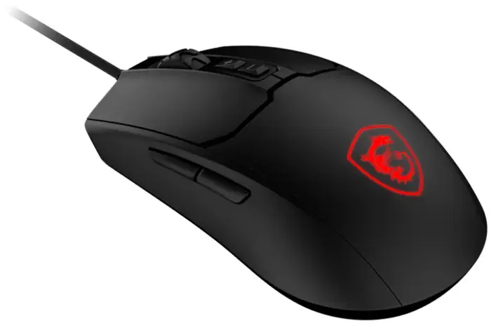 MSI gaming mouse FORGE GM100/ 6.400 dpi/ 7 buttons/ USB