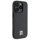 DKNY iPhone 16 Pro Max kõva ümbris - Black Repeat Pattern Stack Logo MagSafe — Foto 4