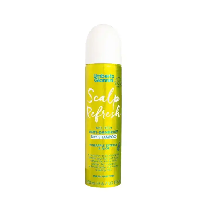 Umberto Giannini, Scalp Refresh, Vegan & Cruelty-Free, Hair Dry Shampoo, Volumising & Refreshing, 200 ml
