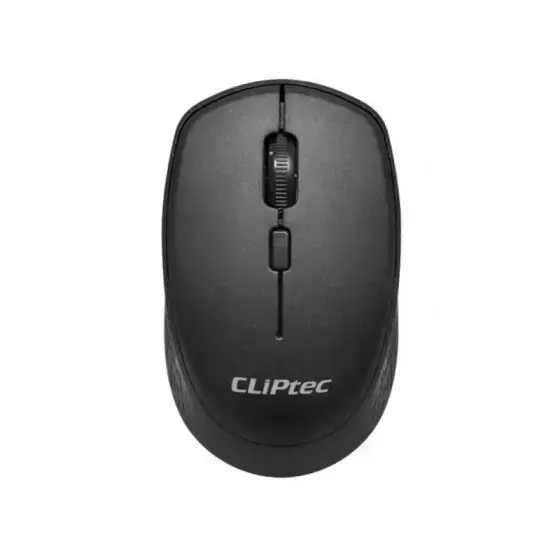 Cliptec Innomax RZS869 juhtmevaba optiline hiir – 1600DPI, must