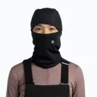BUFF TECH fleece HINGED BALACLAVA SOLID BLACK balaclava — Photo 4