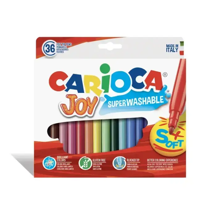 Flomasteri CARIOCA JOY 36 krāsas