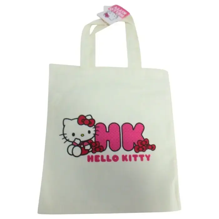 Hello Kitty gėlių pirkinių krepšys