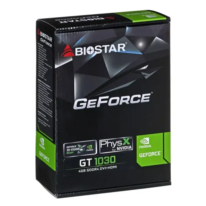 BIOSTAR GeForce GT 1030 4GB ATX grafiskā karte