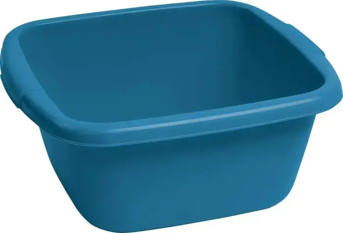 Bowl square 14L blue Photo