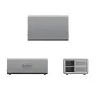Orico 9828RU3 RAID Disk Array for 2x 2.5"/3.5" SATA HDD/SSD - Grey — Photo 2