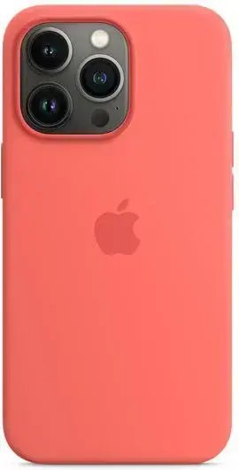 Apple Silicone MagSafe Case for iPhone 13 Pro, Pink Pomelo (Damaged Packaging)