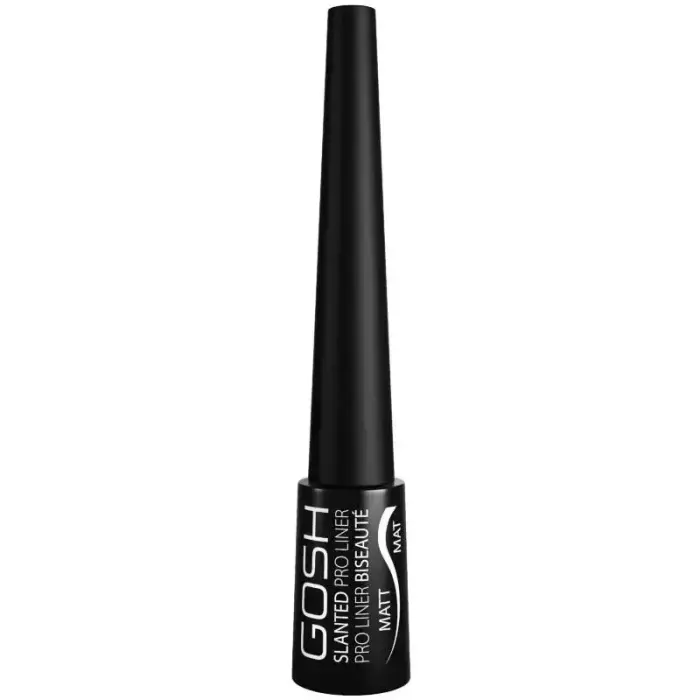 Gosh, Slanted Pro, Skystas akių apvadas, 002, Matinė juoda, 3 ml
