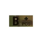 B Pos IR Patch — Photo 1