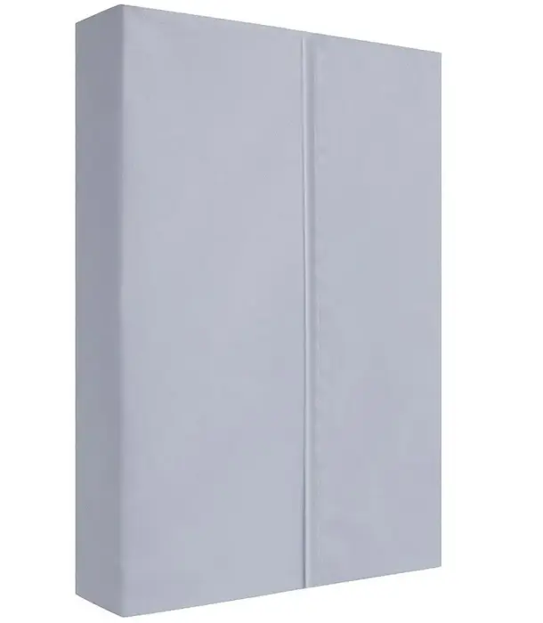 Satin Flat Sheet 140x210 cm, Silver