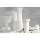 Keraminė žvakidė Riso 2 9x9x3 cm, kreminė Photo