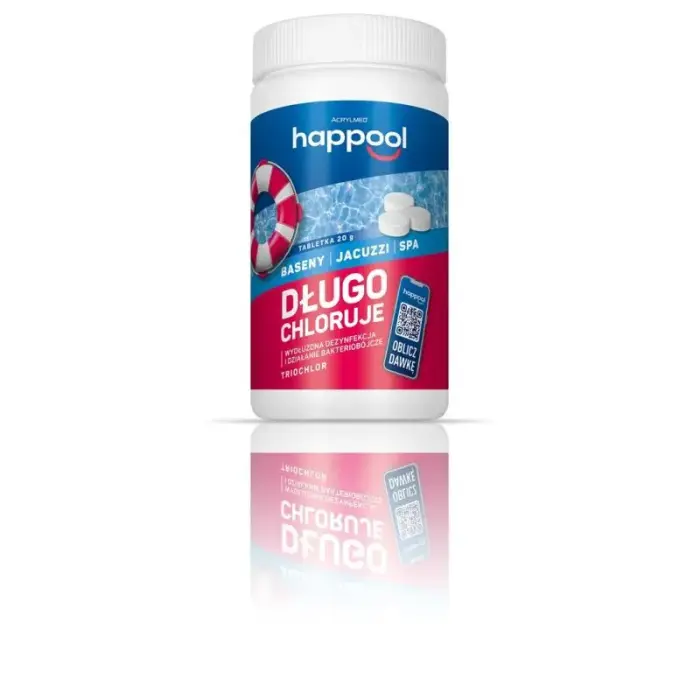 Acrylmed Triochlor 20 g tabletes ilgstošai dezinfekcijai, 1 kg