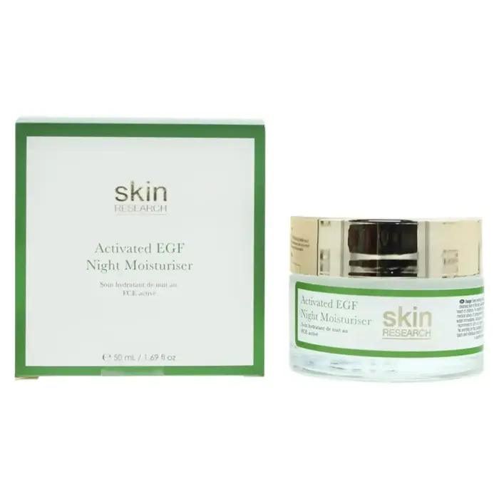 Skin Research Advanced Epidermal Growth Factor mitrinošs nakts sejas krēms, 50 ml
