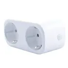 Smart double socket wifi smart timer 16a app — Photo 2
