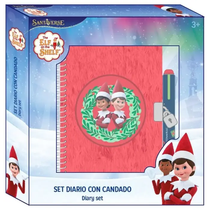 Elf On the Shelf Diary + 4-colour pastapliiats
