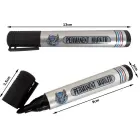Waterproof permanent marker, round tip, black — Photo 7