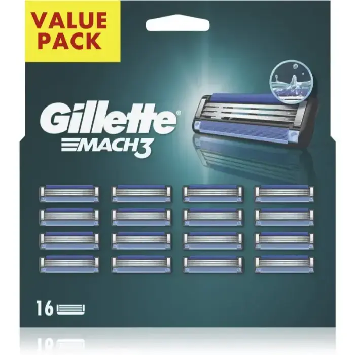 Сменные лезвия Gillette Mach3, 16 шт.