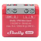 Shelly 1PM Mini Gen4 kontrolieris Zigbee/Matter — Foto 1