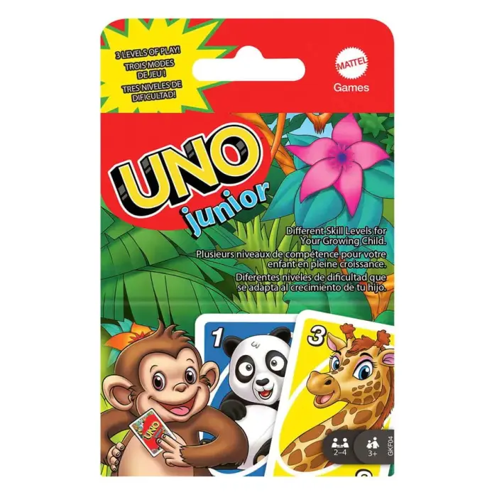 UNO Junior kortų žaidimas