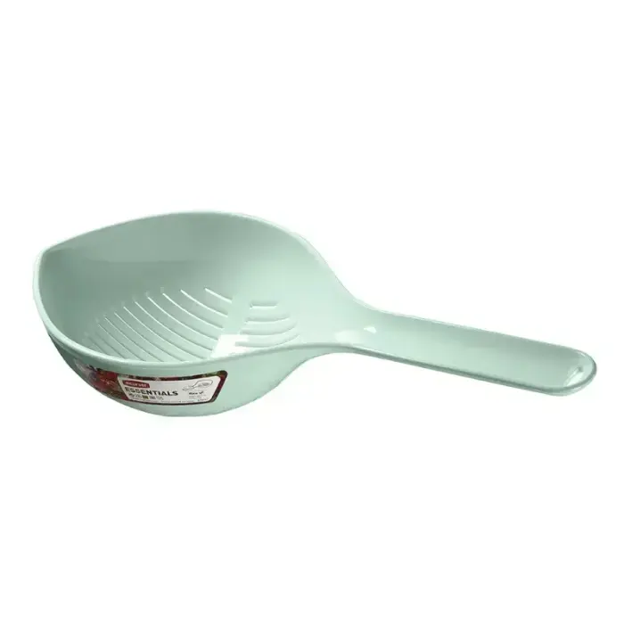 Kitchen Essentials green strainer with handle 6.8x14x32.3 cm