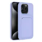 Card Case for iPhone 15 Pro, Purple — Photo 7