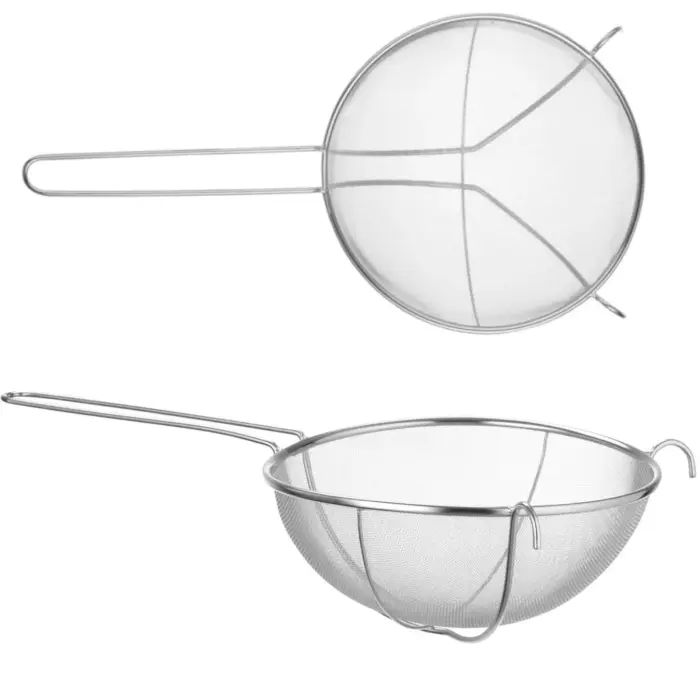 HENDI Reinforced Stainless Steel Kitchen Sieve, Ø 260 mm