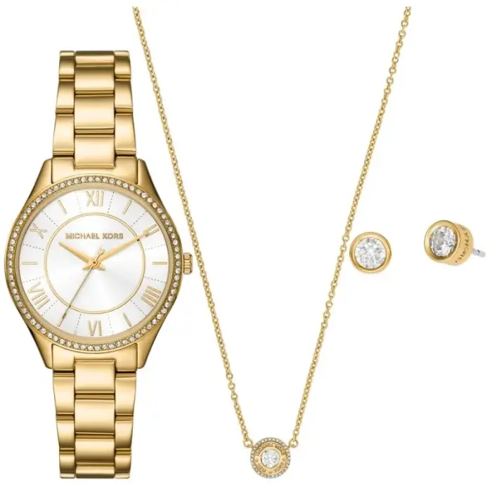 Michael Kors Lauryn Naiste kell + Jewelry MK4849SET + BOX